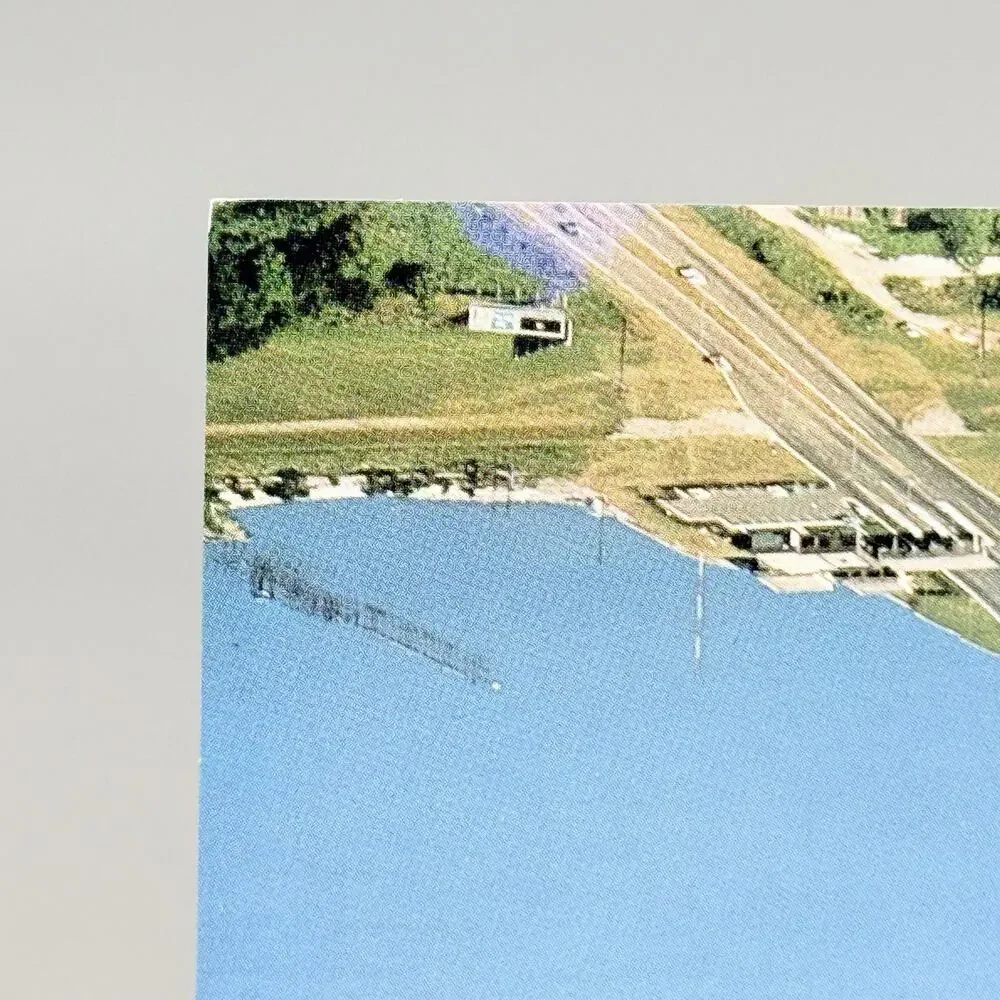 Lake Pontchartrain Causeway New Orleans Louisiana Vintage Blank Unused Postcard